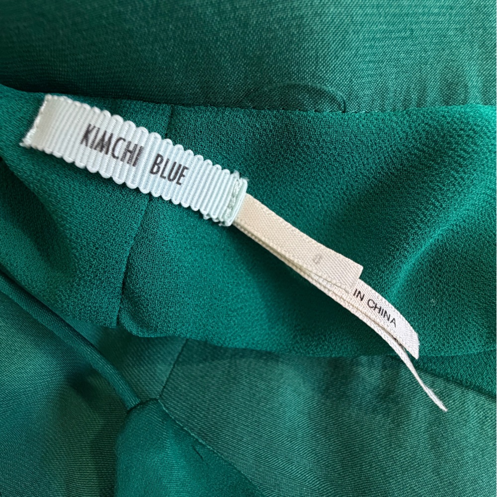 Formal Midi Dress emerald green size 8 sleeveless - Picture 2 of 15